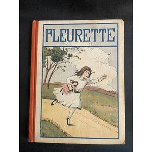 Fleurette or Orphaned by the Great War 1916 Saunders Antique Hardcover Book